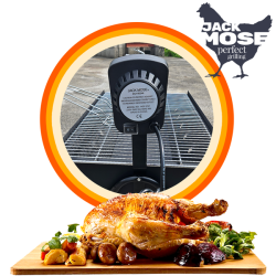 Grill Jack Mose z rożnem elektrycznym