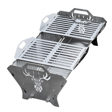 Grill ogrodowy TEXAS 70 nierdzewny